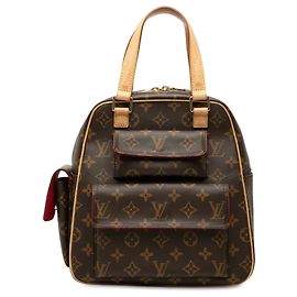 Louis Vuitton Brown Monogram Excentri Cite Marron