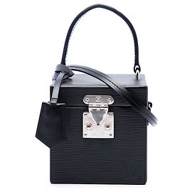 Louis Vuitton Black Epi Bleecker Box Black