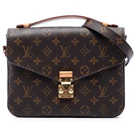 Louis Vuitton Brown Monogram Pochette Metis Brown