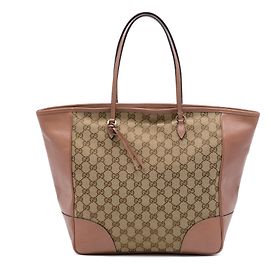 Bolsa Gucci Bree em lona GG bege Bege