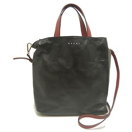 Sac Tote Marni Museo Soft Small Marron Noir