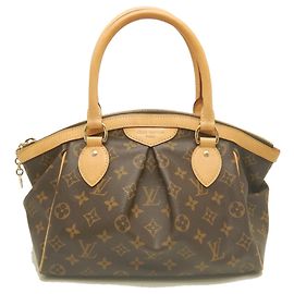 Louis Vuitton Monogram Tivoli PM Handbag Brown Monogram