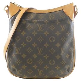 Sac à épaule Louis Vuitton Monogram Odeon PM M56390 Marron