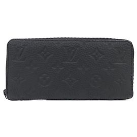 Louis Vuitton Taurillon Monogram Zippy Wallet Black