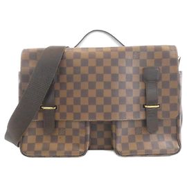 Borsa a tracolla Louis Vuitton Damier Broadway Damier ebene
