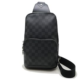 Louis Vuitton Damier Graphite Avenue Sling Bag Black