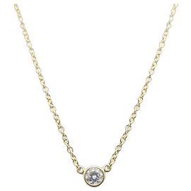 Autre Marque Collier Tiffany & Co. By the Yard en diamants et or jaune 18K Jaune
