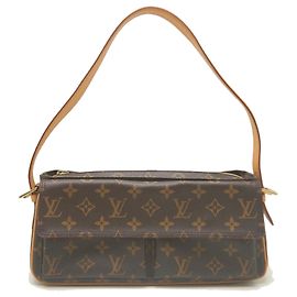 Sac à épaule Louis Vuitton Monogram Vivacite MM Marron Monogramme