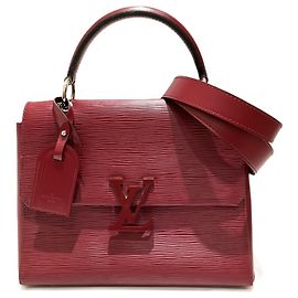 Louis Vuitton Grenelle PM Handbag Red
