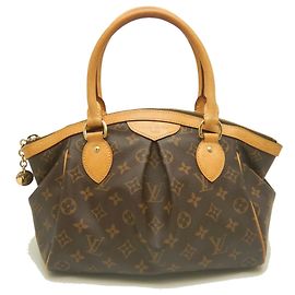 Louis Vuitton Monogram Tivoli PM Handbag Brown Monogram