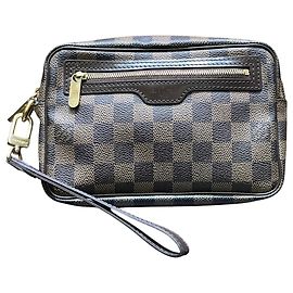 Louis Vuitton Pochette Bi-Macao Clutch Bag Marrom