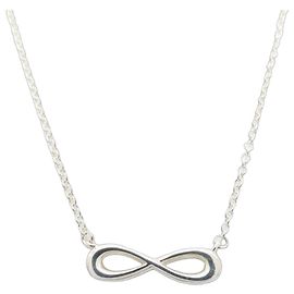 Autre Marque Tiffany & Co. Silver 925 Infinity Necklace Other