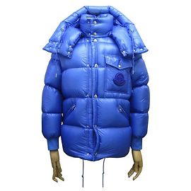 NEW MONCLER LAMENTIN DOWN JACKET HOODED JACKET T0 36 S BLUE COAT JACKET Blue