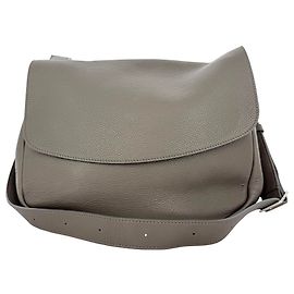The Row Small Mail Bag in Olive Green Grün Olivgrün
