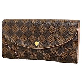 Louis Vuitton Damier Portefeuille Caïssa Long Wallet Pink