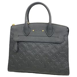 Bolsa Louis Vuitton Monogram Empreinte Pont Neuf MM Preto