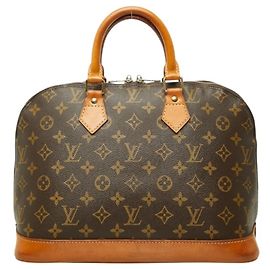 Louis Vuitton Monogram Alma Handtasche Braun