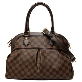 Borsa Louis Vuitton Damier Trevi PM Marrone