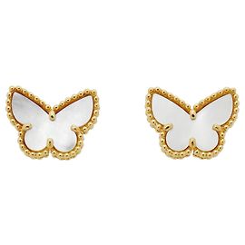 Van Cleef & Arpels Sweet Alhambra Papillon Ohrringe Andere