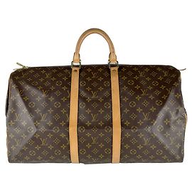 Louis Vuitton Monogram Boston Tasche Braun Monogramm