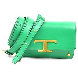 Marsupio e borsa a tracolla Tod's in pelle verde Verde