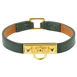 Hermès Bracelet Hermes Rivale Mini Vert