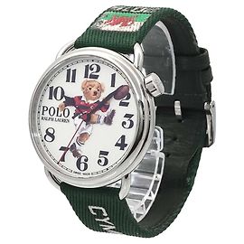 Relógio Comemorativo Ralph Lauren Polo Kicker Bear 2019 World Cup Outro