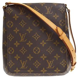 Louis Vuitton Musette Salsa Monogram Canvas PM Castaño