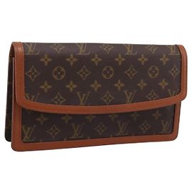 LOUIS VUITTON Monogram Pochette Dam GM Clutch Bag M51810 LV Auth ep16181 Monograma