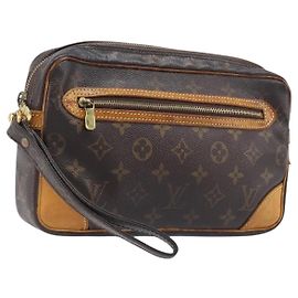 LOUIS VUITTON Monogram Marly Dragonne GM Clutch Bag M51825 LV Auth ep15995 Monogram