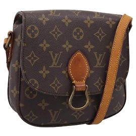 LOUIS VUITTON Monogram Saint Cloud MM Shoulder Bag M51243 LV Auth ep15973 Monogramme