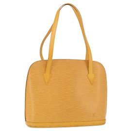Bolso de hombro LOUIS VUITTON Epi Lussac Amarillo M52289 LV Auth ka6366 Amarillo