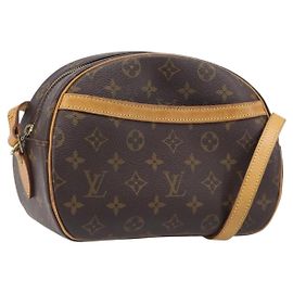 Bolsa de Ombro LOUIS VUITTON Monogram Blois M51221 LV Auth ep15879 Monograma