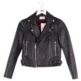 Chaqueta de cuero Etty Ba&Sh negra Negro