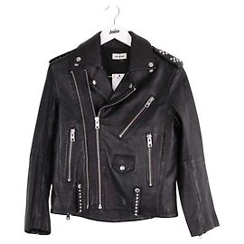 Giacca in pelle nera Zadig & Voltaire XS Nero
