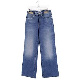 Vaqueros Wide Leg Paco Rabanne azules de algodón Azul