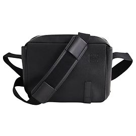 Loewe Militär-Messenger-Tasche XS schwarz Schwarz