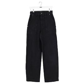 Khaite Hewitt wide-leg jeans black Black