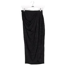 Gonna in seta nera Zadig & Voltaire Nero