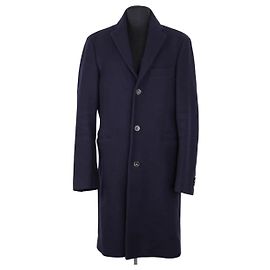 Cappotto in lana blu Acne Studios Uomo Blu