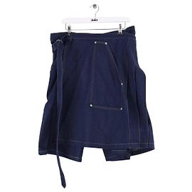 Autre Marque Bermuda Apron shorts bleu Azul