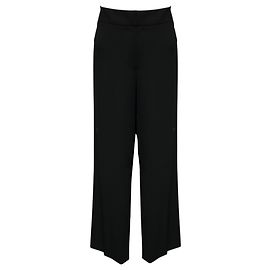 Autre Marque Lafayette 148 New York Calças de lã stretch pretas Preto