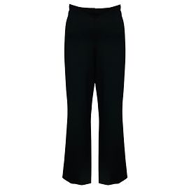 Pantaloni Ralph Lauren Black Label in lana e nylon stretch Nero