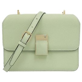 Borsa a tracolla Noro Small in vitello Valextra Verde