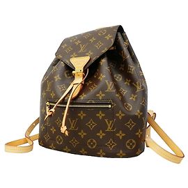 Louis Vuitton Monogram Montsouris Backpack Brown