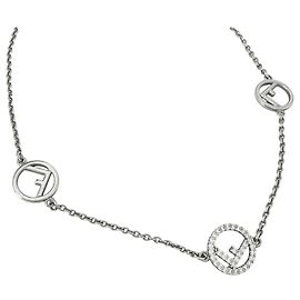 Collar Fendi 1A4220 Plata Plata