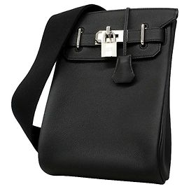 Hermès Bolsa de Ombro Hermes Kelly Accad PM Preto