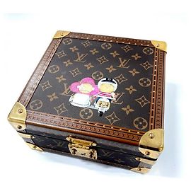 Joyero Monogram Louis Vuitton Castaño Monograma