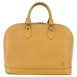 Louis Vuitton Alma Epi Leather MM Amarelo