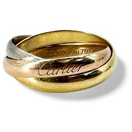 Cartier Trinity Ouro Tricolor 18K Small Dourado